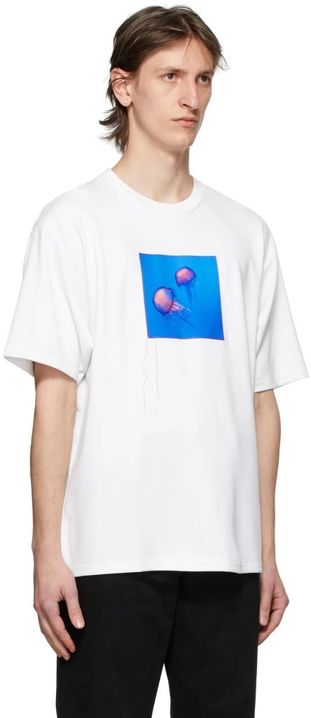 商品Acne Studios|White Jellyfish Patch T恤,价格¥1242,第2张图片详细描述