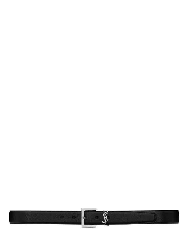商品Yves Saint Laurent|Monogram leather belt,价格¥2308,第1张图片