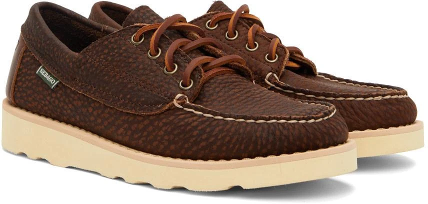 商品SEBAGO|Brown Askook Tumbled Eva Derbys,价格¥431,第4张图片详细描述