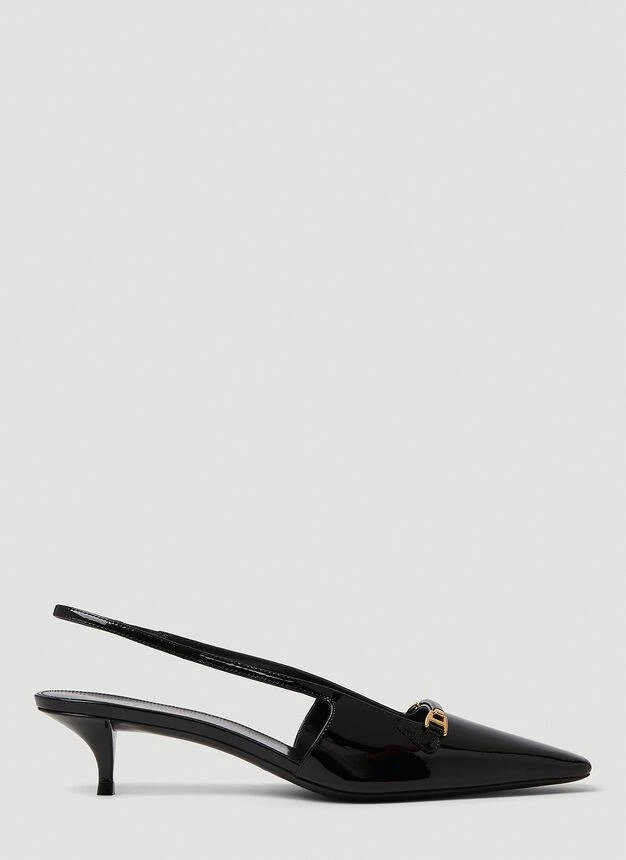 商品Yves Saint Laurent|Tom T Dream Heels in Black,价格¥7521,第1张图片