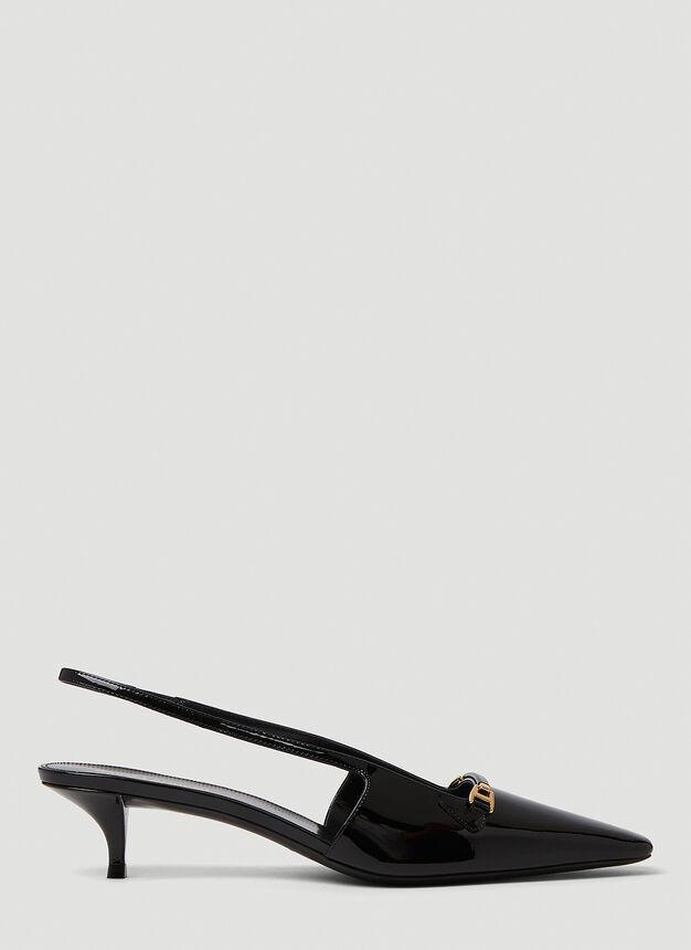 商品Yves Saint Laurent|Tom T Dream Heels in Black,价格¥6219,第1张图片