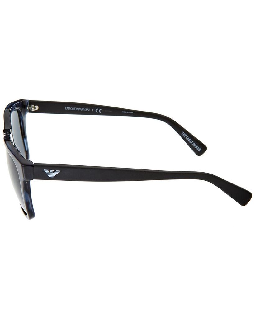 Emporio Armani Men's EA4142 55mm Sunglasses商品第2张图片规格展示