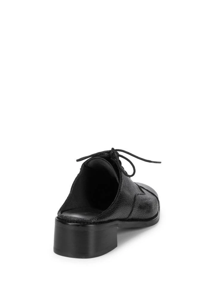 商品Stuart Weitzman|Half Days Leather Backless Shoes,价格¥1183,第2张图片详细描述