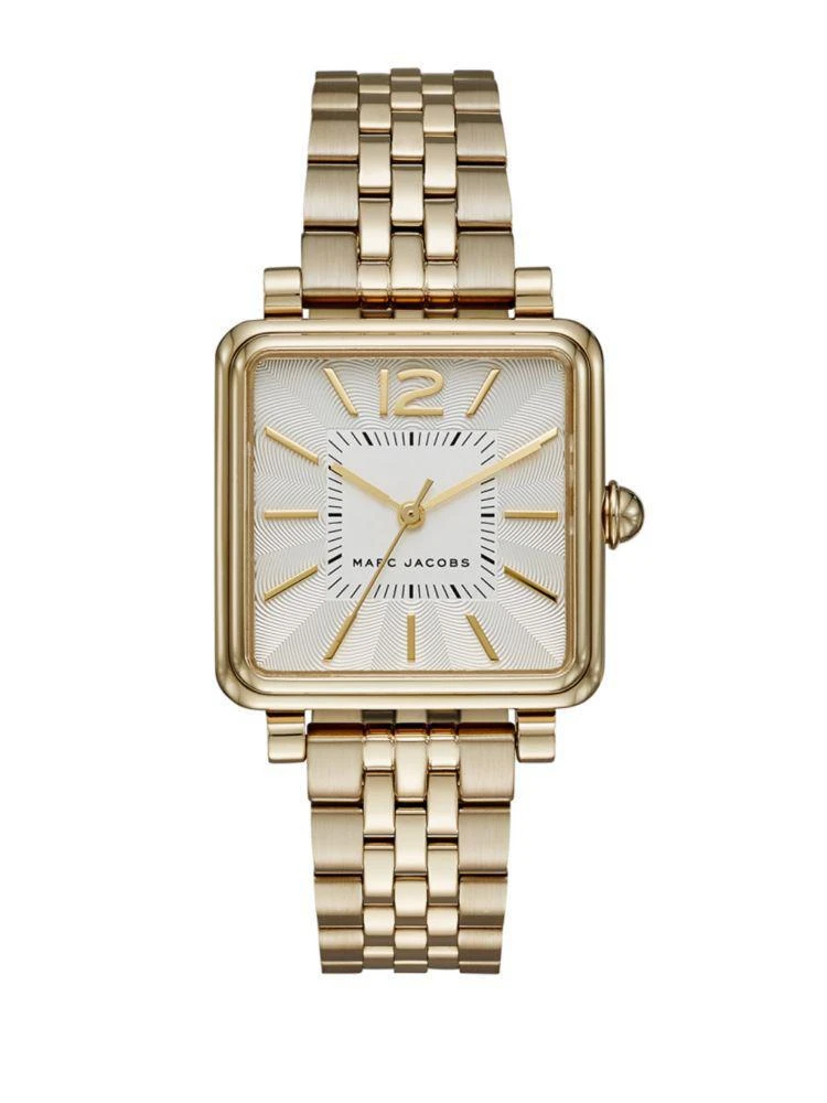 商品Marc Jacobs|Vic Goldtone Stainless Steel Bracelet Watch,价格¥940,第2张图片详细描述