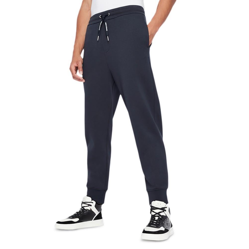 商品Armani Exchange|Men's Solid Fleece Jogger Sweatpants,价格¥1008,第1张图片