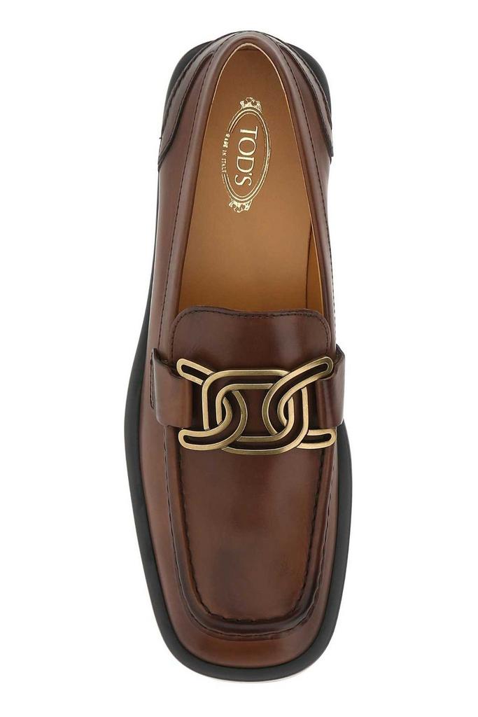 Tod's Logo Buckled Slip-On Loafers商品第3张图片规格展示