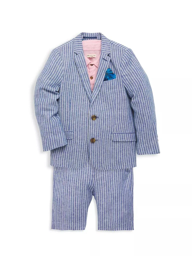 商品Appaman|Little Boy's & Boy's Linen-Blend Sports Jacket,价格¥858,第2张图片详细描述