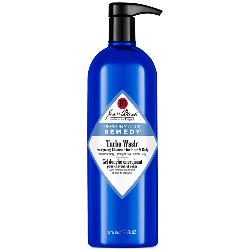 商品Jack Black|Turbo Wash® Energizing Cleanser for Hair & Body, 33 oz.,价格¥390,第1张图片