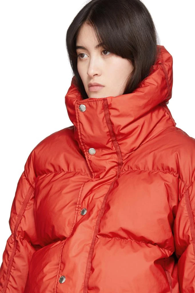 商品Moncler|SSENSE Exclusive 6 Moncler 1017 ALYX 9SM Red Down Eris Jacket,价格¥23714,第4张图片详细描述
