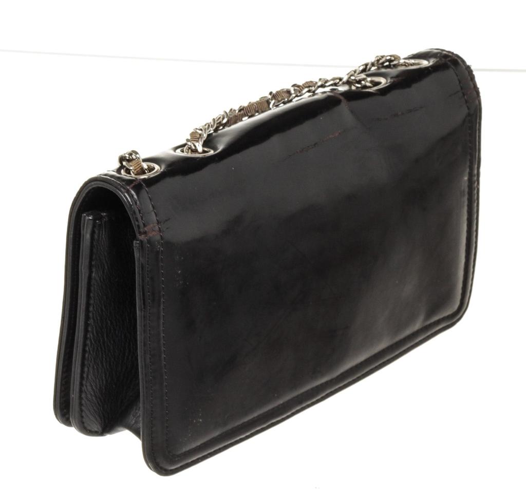 Chanel Black Caviar Leather CC Full Flap Shoulder Bag商品第3张图片规格展示