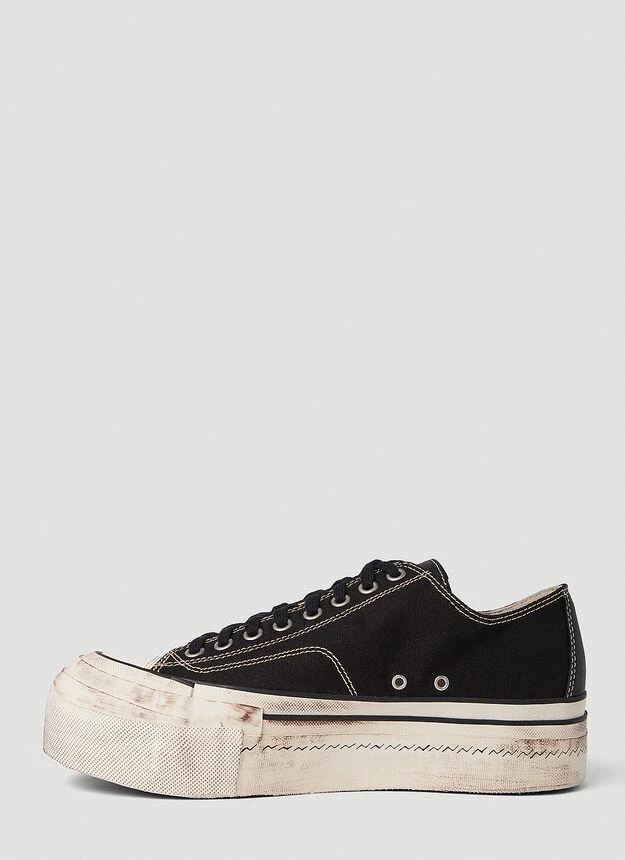 商品VisVim|Logan Deck II G.Patten Sneakers in Black,价格¥8806,第3张图片详细描述