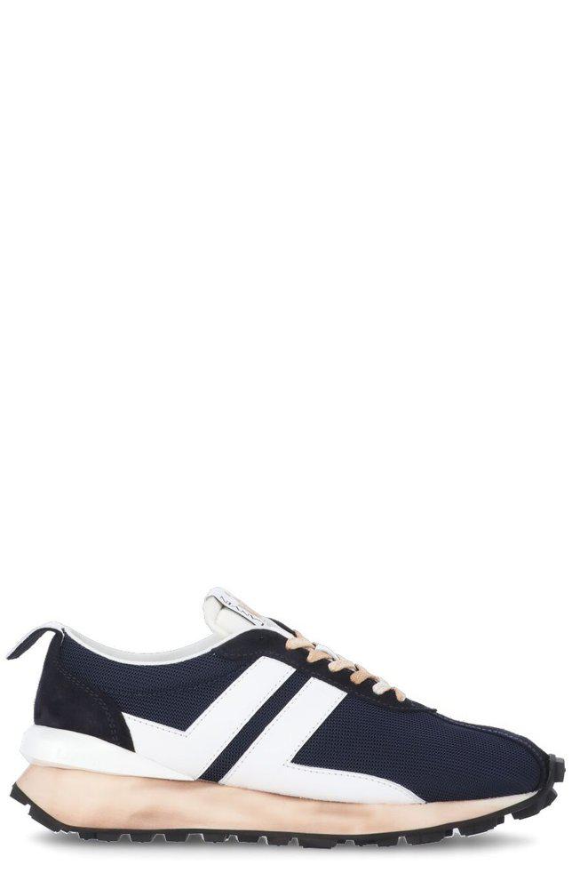 Lanvin Bumpr Panelled Lace-Up Sneakers商品第1张图片规格展示