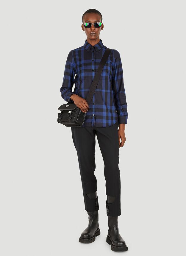 Anette Check Shirt in Blue商品第2张图片规格展示