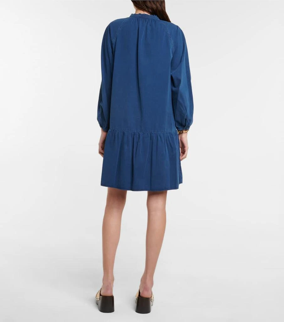商品A.P.C.|Natalia棉质混纺迷你连衣裙,价格¥1780,第3张图片详细描述