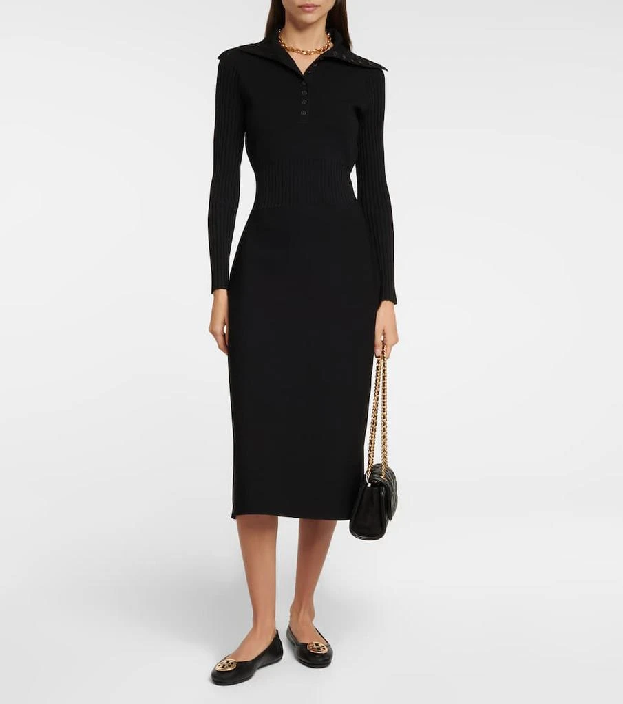 商品Tory Burch|针织中长连衣裙,价格¥2715,第2张图片详细描述