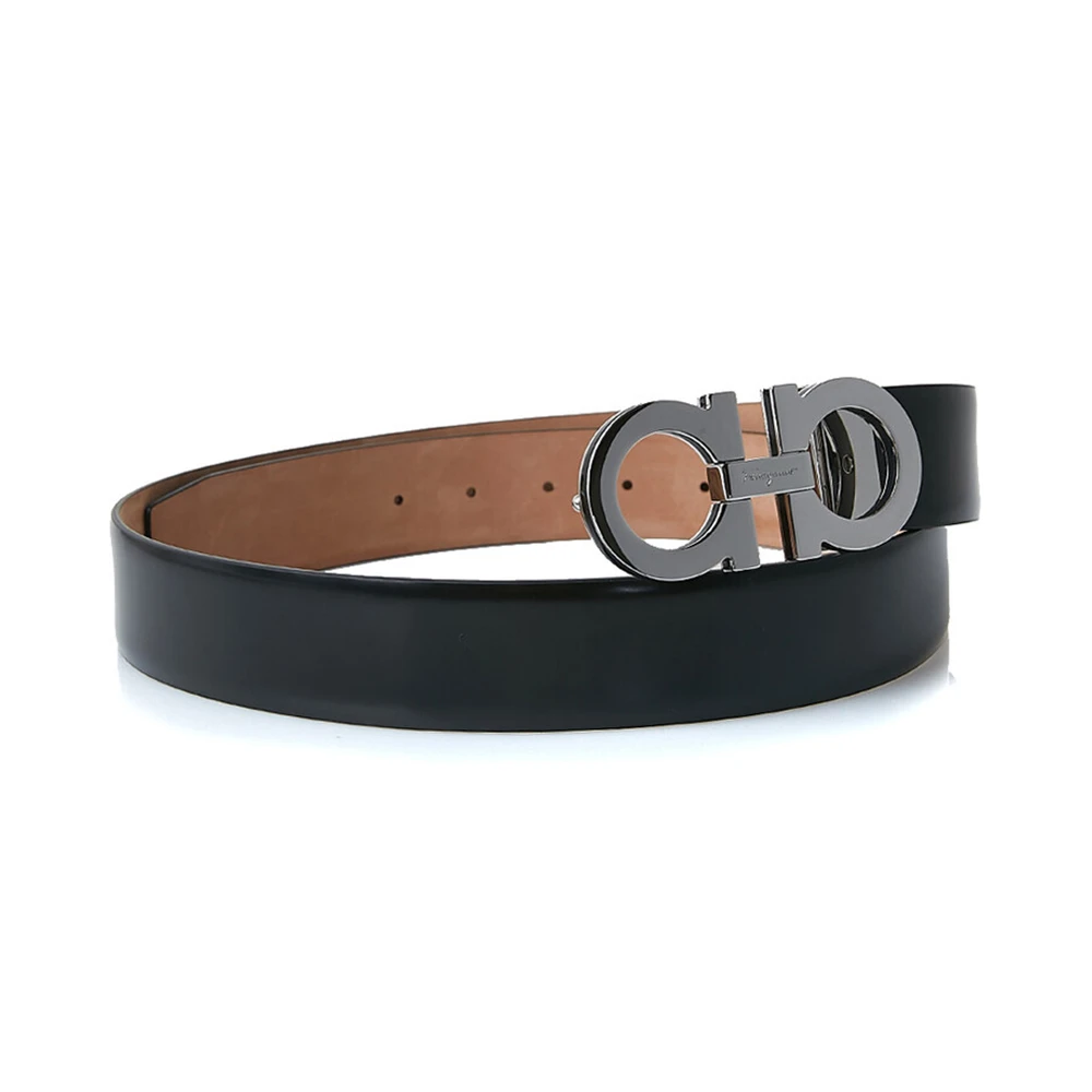 Salvatore Ferragamo 菲拉格慕 男士黑色可调节腰带 67-9880-688759【包装随机，部分无包装盒】 商品