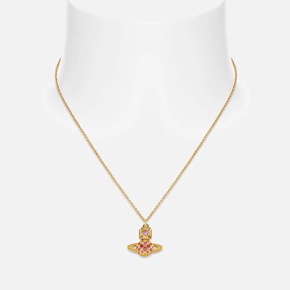 商品Vivienne Westwood|Vivienne Westwood Willa Bas Relief Gold-Tone Pendant Necklace,价格¥1145,第2张图片详细描述