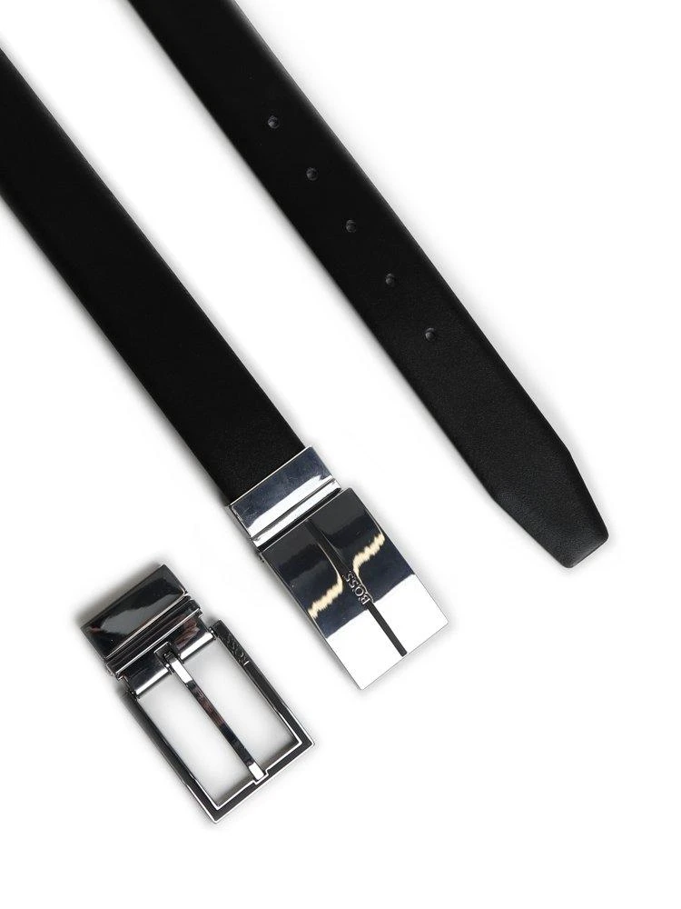 商品Hugo Boss|Hugo Boss Engraved Buckle Belt,价格¥806,第2张图片详细描述