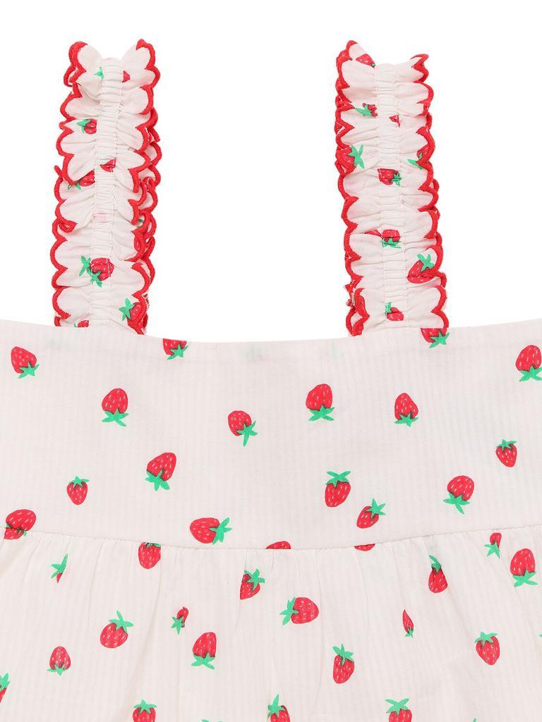商品Stella McCartney|Strawberry Print Organic Cotton Top,价格¥429,第1张图片
