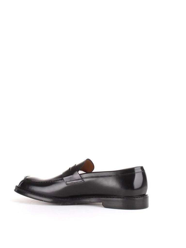 商品DOUCAL'S|Doucal's men's black leather loafers,价格¥3814,第4张图片详细描述