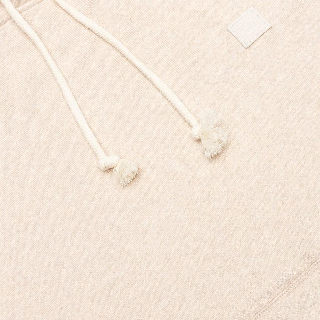 商品Acne Studios|Fonbar Face Hooded Sweatshirt - Oatmeal Melange,价格¥2055,第4张图片详细描述
