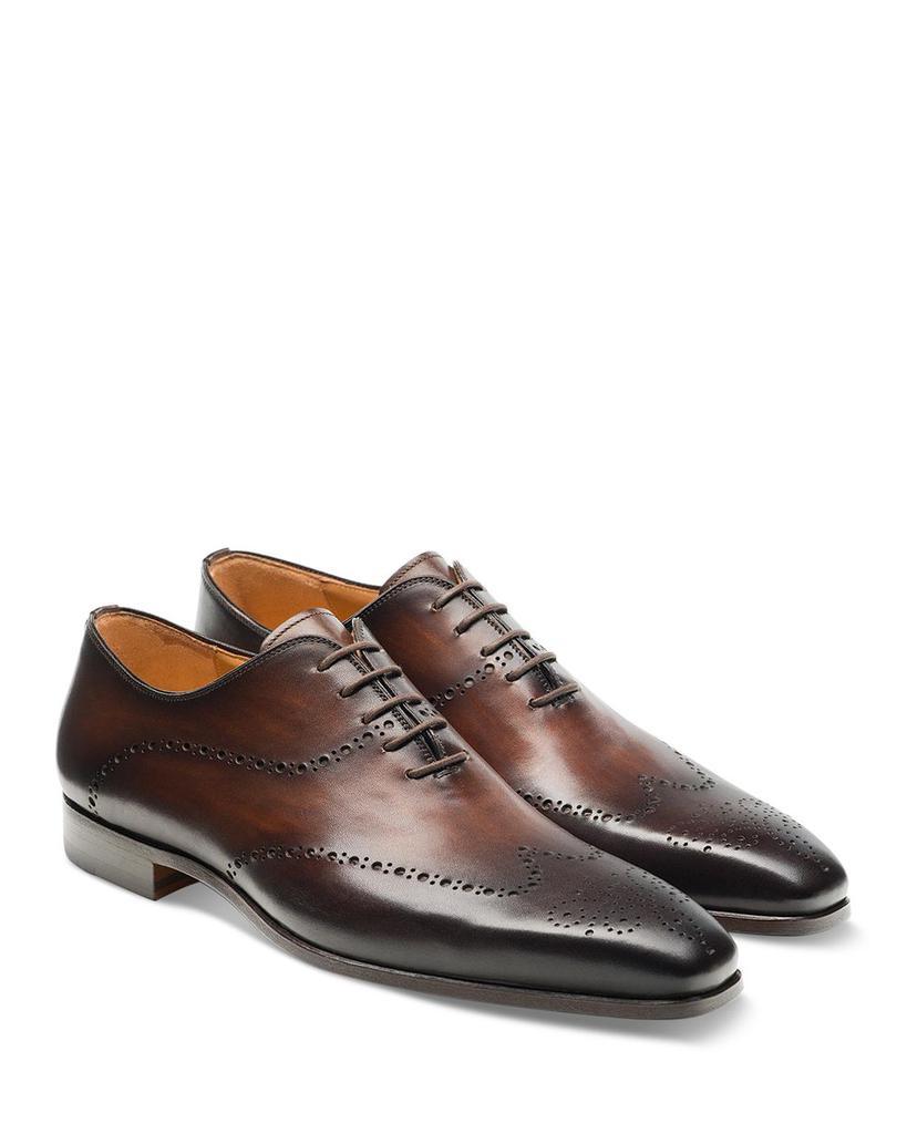 商品Magnanni|Men's Jethro Brogue Wingtip Oxfords - 100% Exclusive,价格¥3503,第1张图片