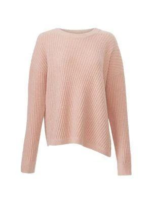 商品Vince|Ribbed Wool Blend Crewneck Sweater,价格¥447,第4张图片详细描述