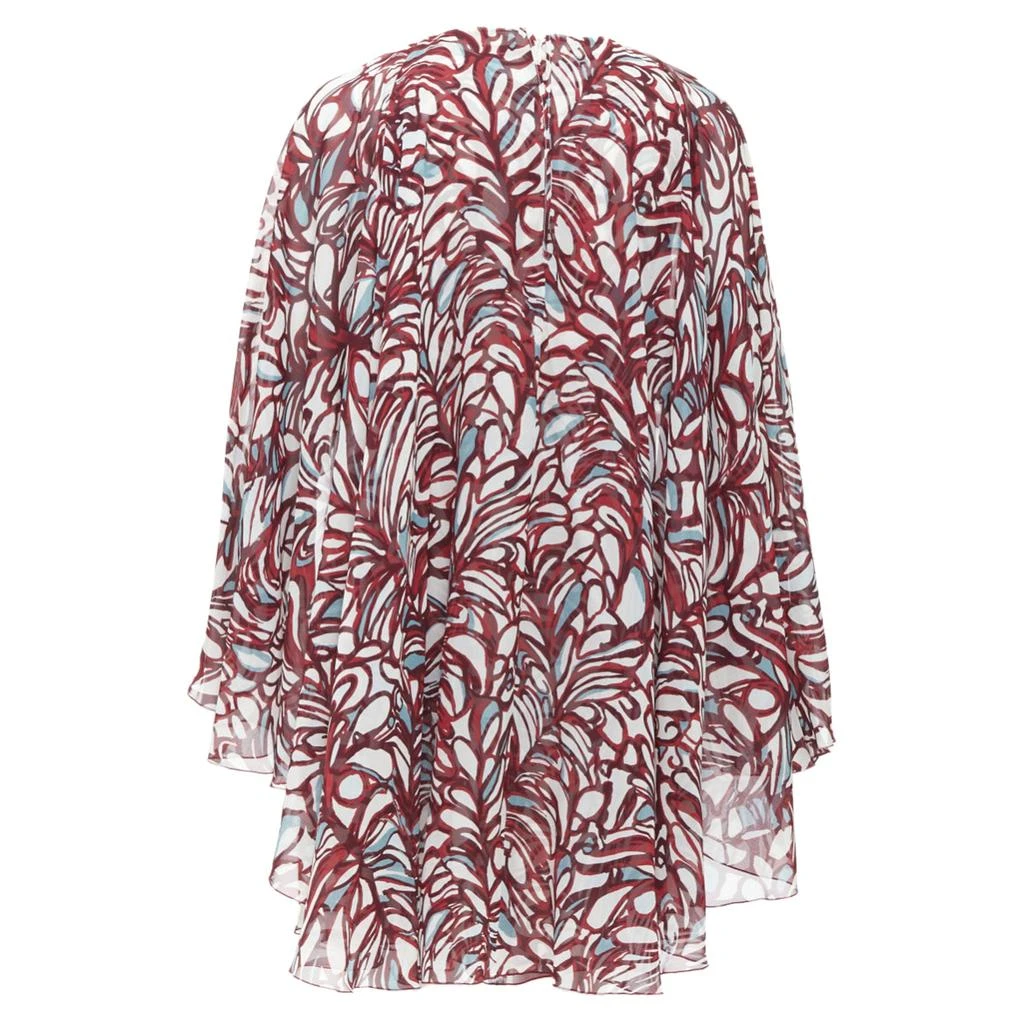 商品Giambattista Valli|giamba abstract print cape dress,价格¥4890,第5张图片详细描述