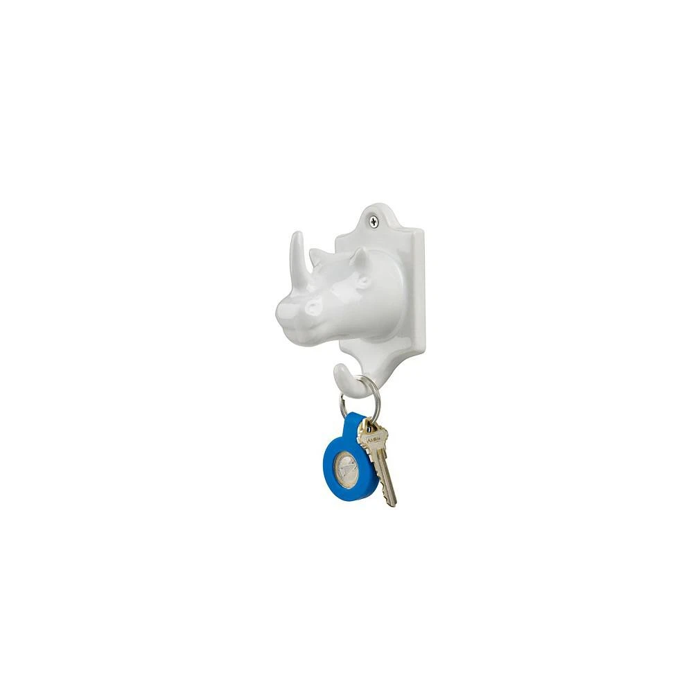 商品Design Ideas|Animal Kingdom Hook, Rhino,价格¥225,第1张图片