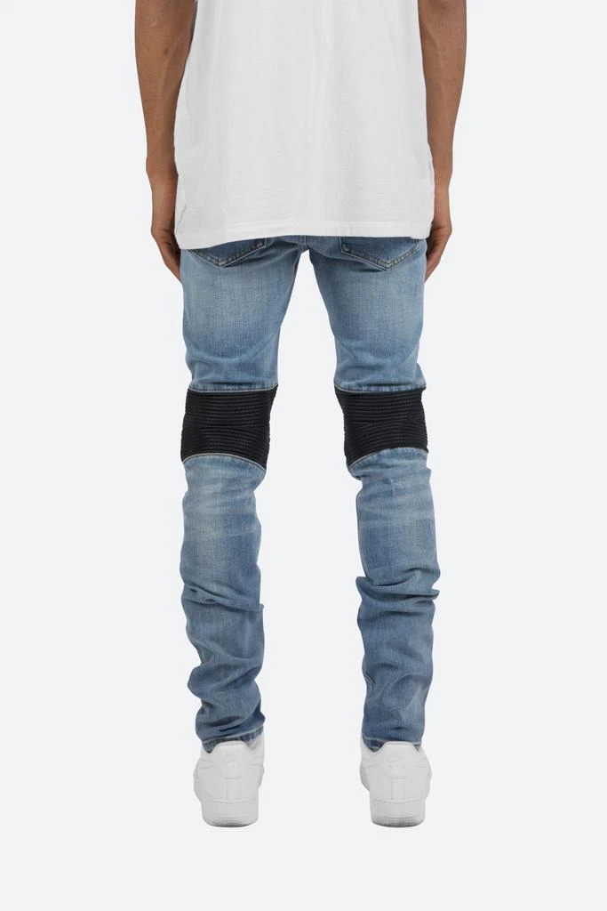 X186 Moto Skinny Denim - Blue/Black 商品