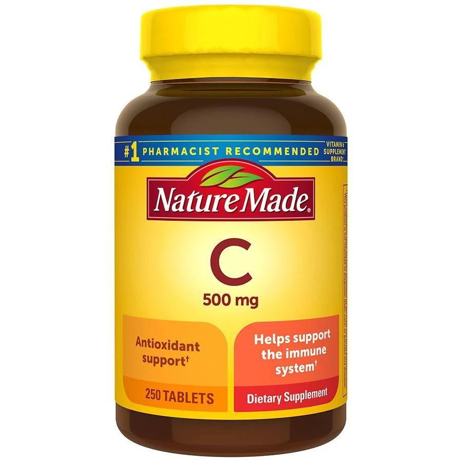 商品Nature Made|Vitamin C 500 mg Tablets,价格¥163,第1张图片