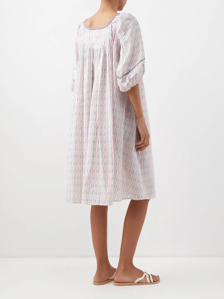 商品Thierry Colson|Eva checked cotton dress,价格¥745,第5张图片详细描述