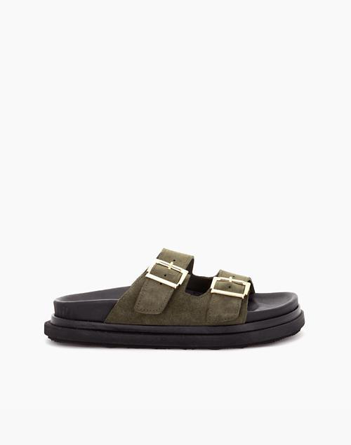 商品Madewell|ALOHAS Suede Buckle Strap Sandal,价格¥1251,第1张图片