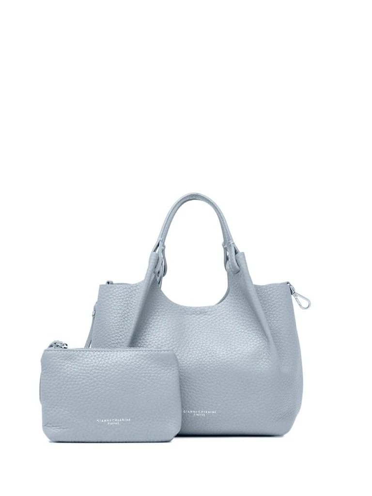 商品GIANNI CHIARINI|Dua Light Blue Leather Shoulder Bag,价格¥2147,第4张图片详细描述