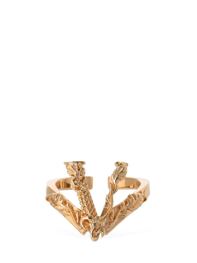 商品Versace|V Logo Ring,价格¥805,第2张图片详细描述