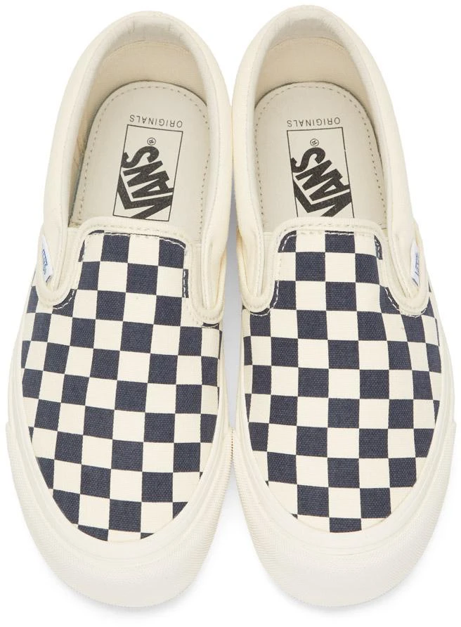 商品Vans|Blue & White OG Checkerboard Classic 滑板鞋,价格¥432,第5张图片详细描述