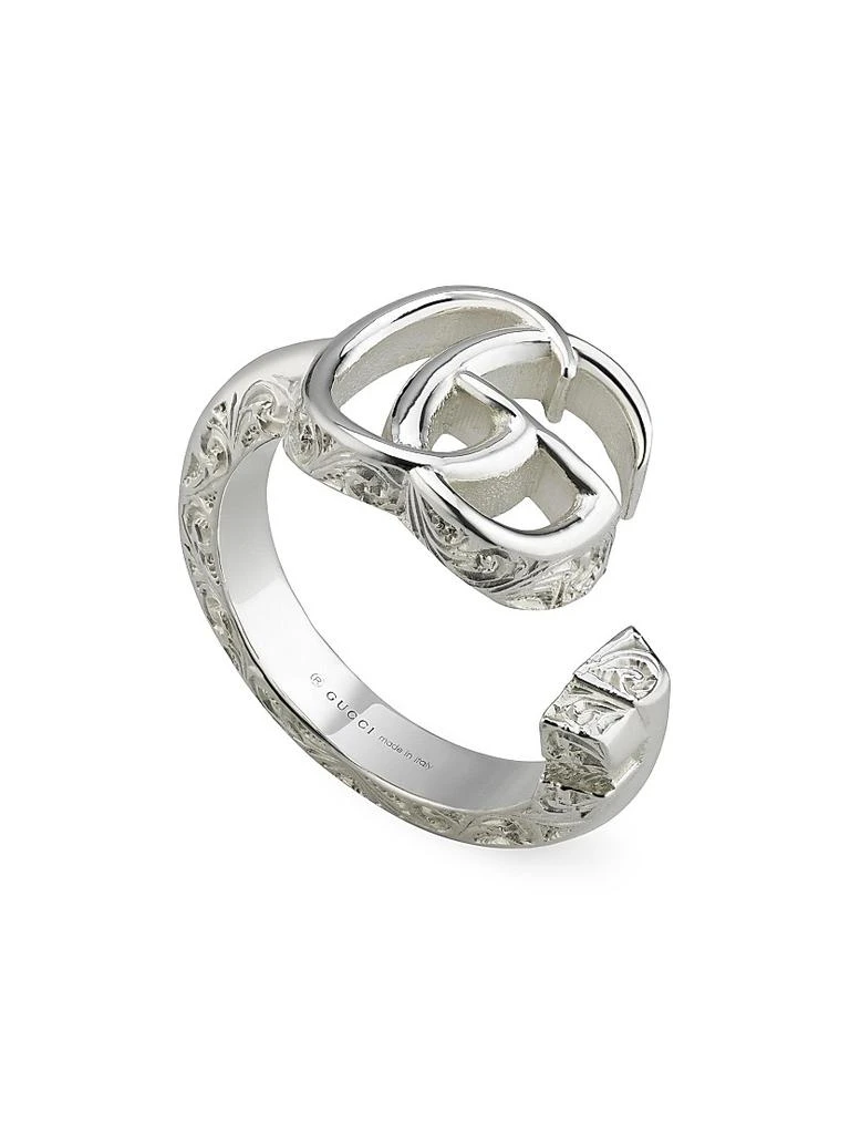 商品Gucci|GG Marmont Sterling Silver Key Ring,价格¥3016,第1张图片