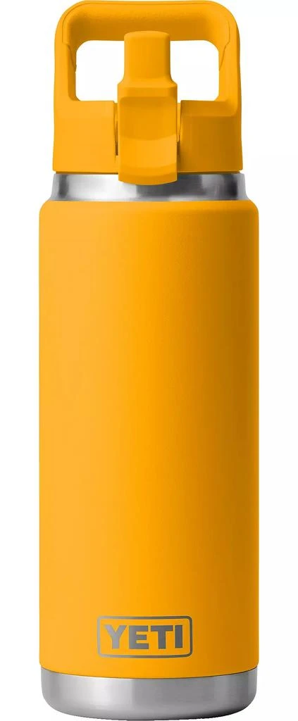 商品YETI|YETI 26 oz. Rambler Bottle with Color-Matched Straw Cap,价格¥262,第3张图片详细描述