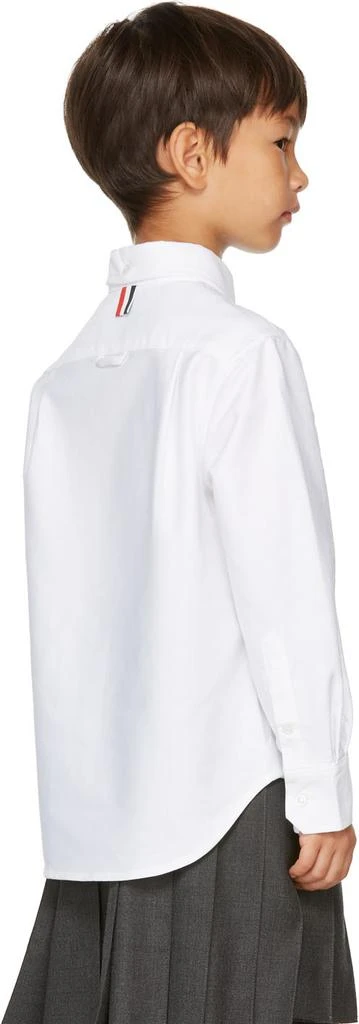 商品Thom Browne|白色 Point Collar 儿童衬衫,价格¥2746,第4张图片详细描述