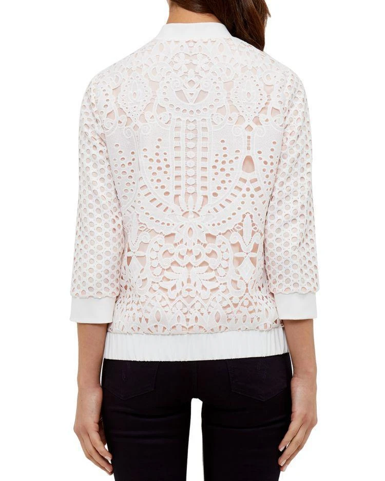 商品Ted Baker London|Ted Baker Lace Bomber Jacket,价格¥1241,第2张图片详细描述