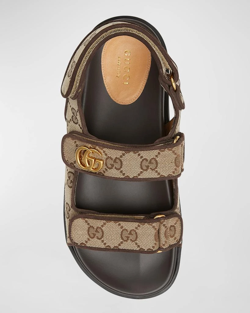 商品Gucci|Moritz Monogram Easy Slingback Sandals,价格¥8112,第4张图片详细描述