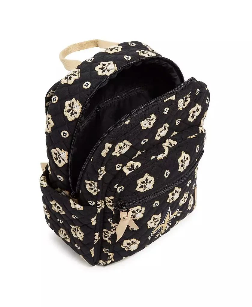 商品Vera Bradley|Men's and Women's New Orleans Saints Small Backpack,价格¥793,第2张图片详细描述