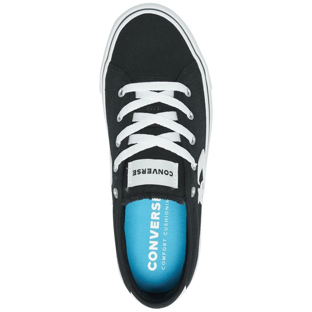 商品Converse|Women's Star Replay Platform Low Top Casual Sneakers from Finish Line,价格¥412,第5张图片详细描述