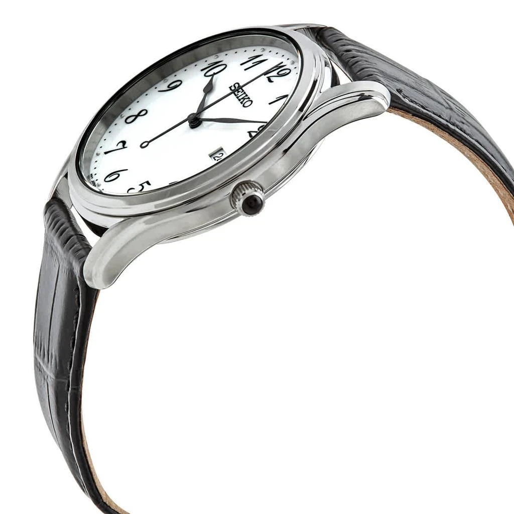 商品Seiko|Seiko Classic Quartz White Dial Mens Watch SUR303,价格¥885,第2张图片详细描述