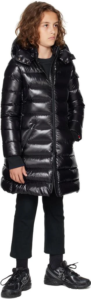 商品Moncler|Big Kids Black Moka Hooded Down Jacket,价格¥7964,第5张图片详细描述