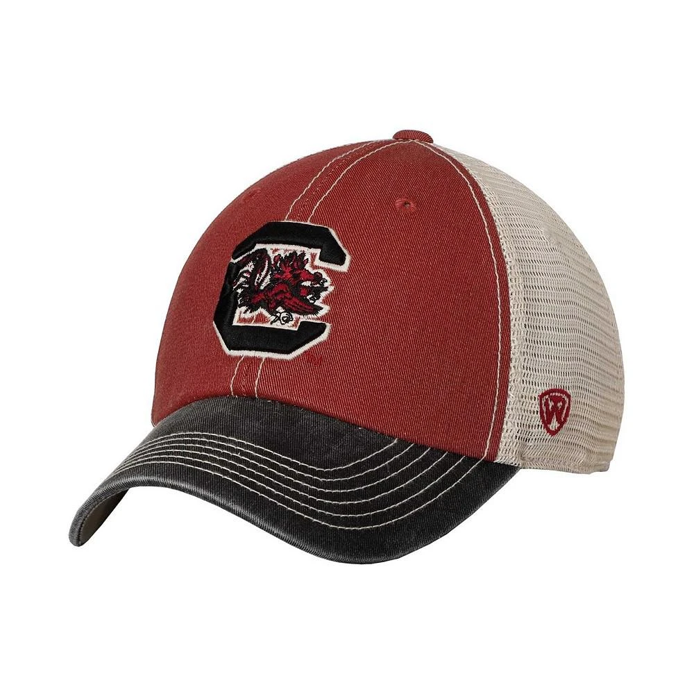 商品Top of the World|Men's Garnet, Black South Carolina Gamecocks Offroad Trucker Adjustable Hat,价格¥165,第1张图片