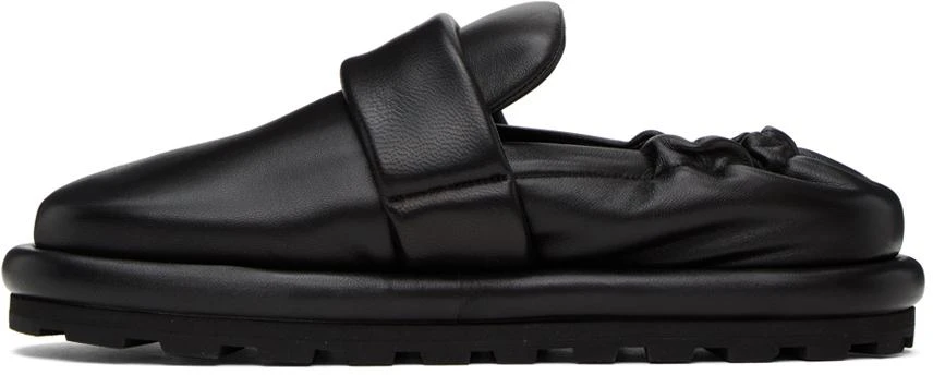 商品Jil Sander|Black Strap Sabot Loafers,价格¥9295,第3张图片详细描述