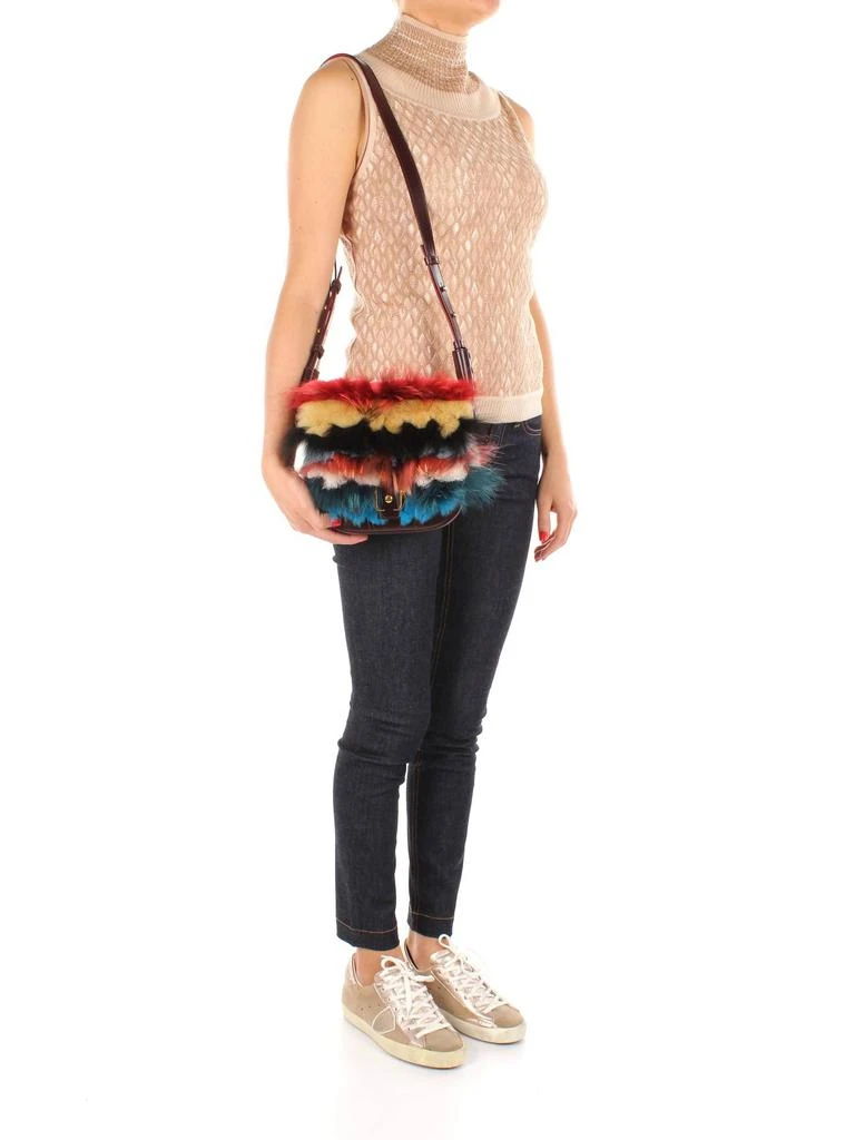 商品PAULA CADEMARTORI|Crossbody Bag petite babeth Leather Multicolor,价格¥6760,第4张图片详�细描述