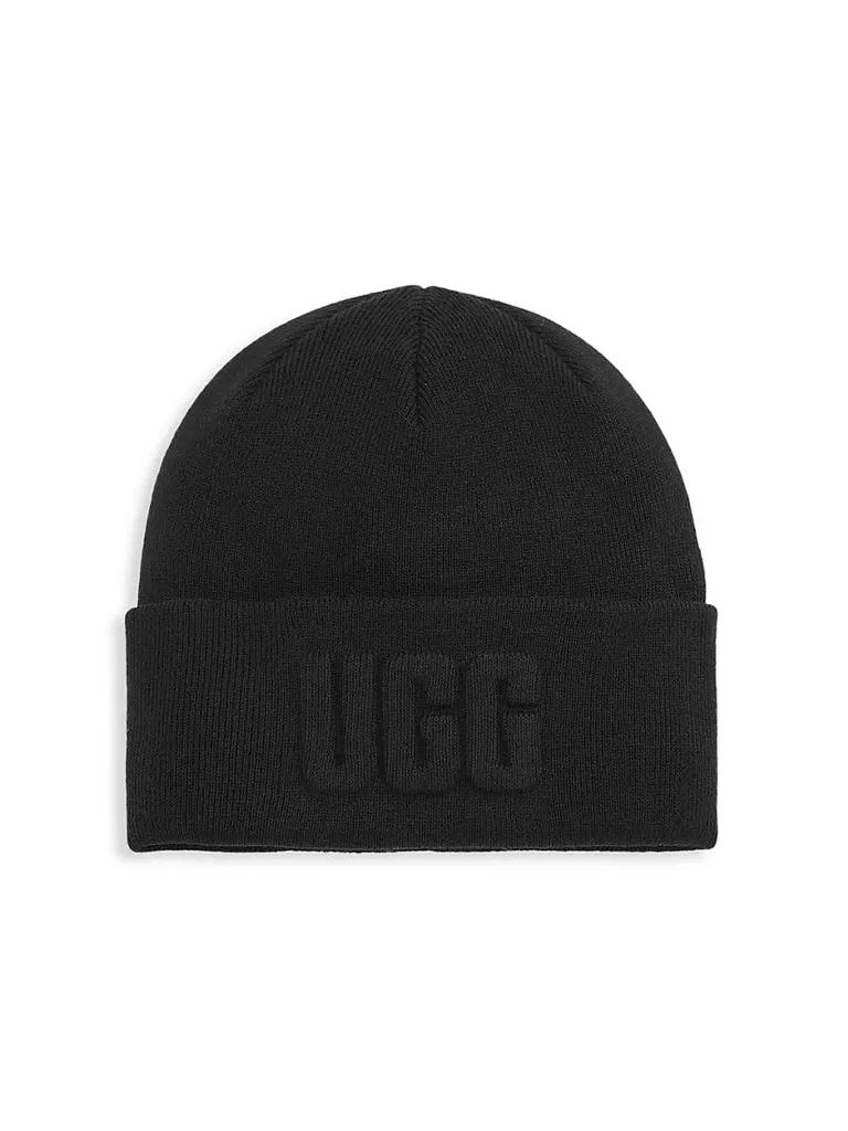 商品UGG|3D Logo Knit Beanie,价格¥433,第1张图片