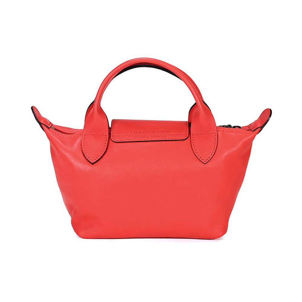 LONGCHAMP 女士粉红色绵羊皮mini手提斜挎包 1500757P56商品第3张图片规格展示